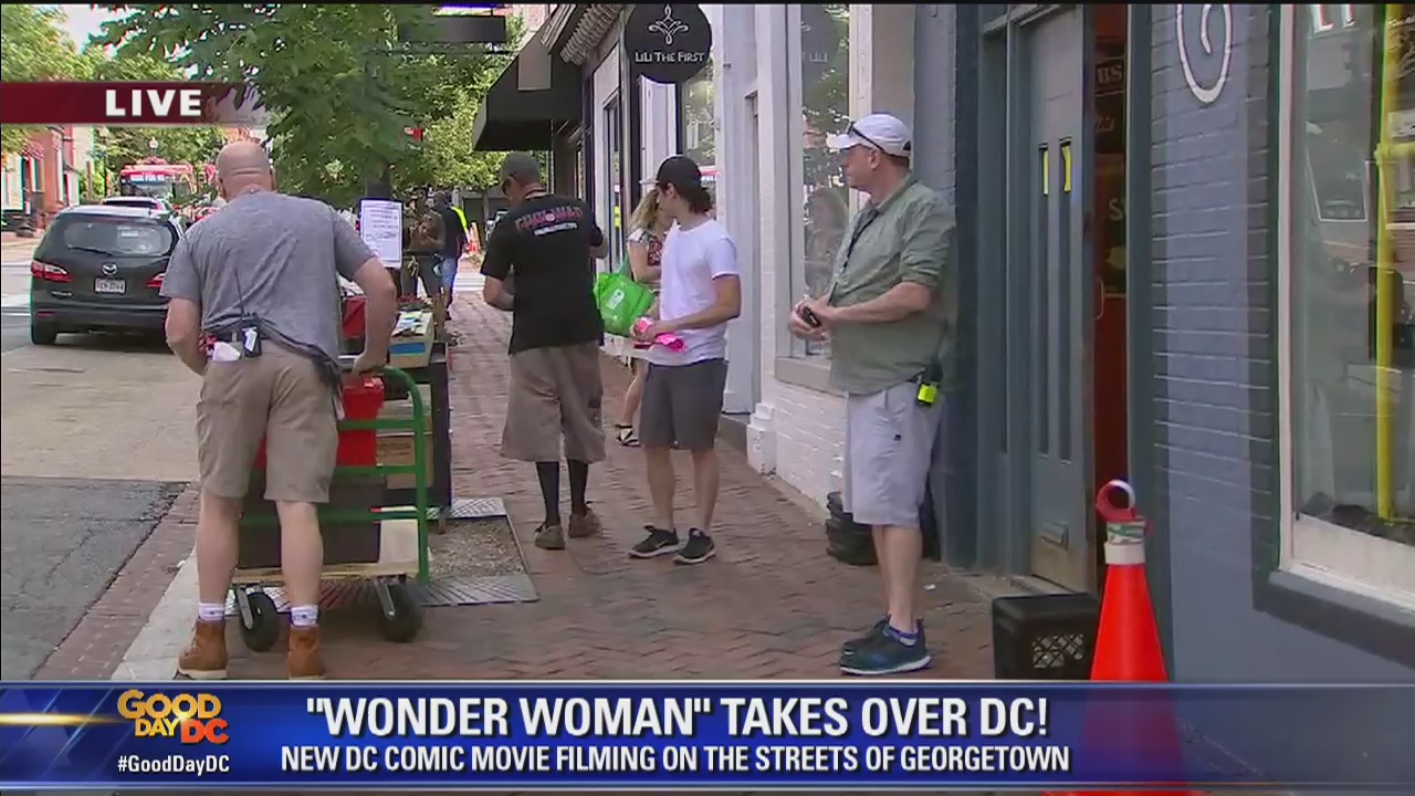 'Wonder Woman' sequel shooting in Georgetown