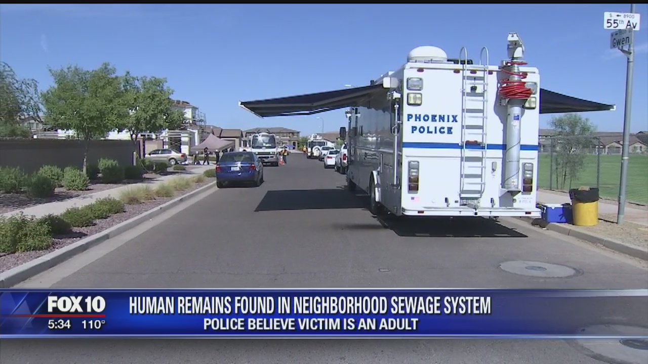 Police: Human remains found in Laveen sewer line