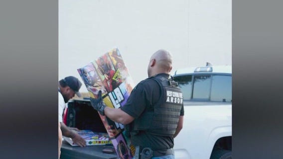 9K+ pounds of illegal fireworks seized