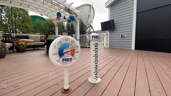 Time-lapse shows effect of pneumonia front on FOX6 Weather Deck