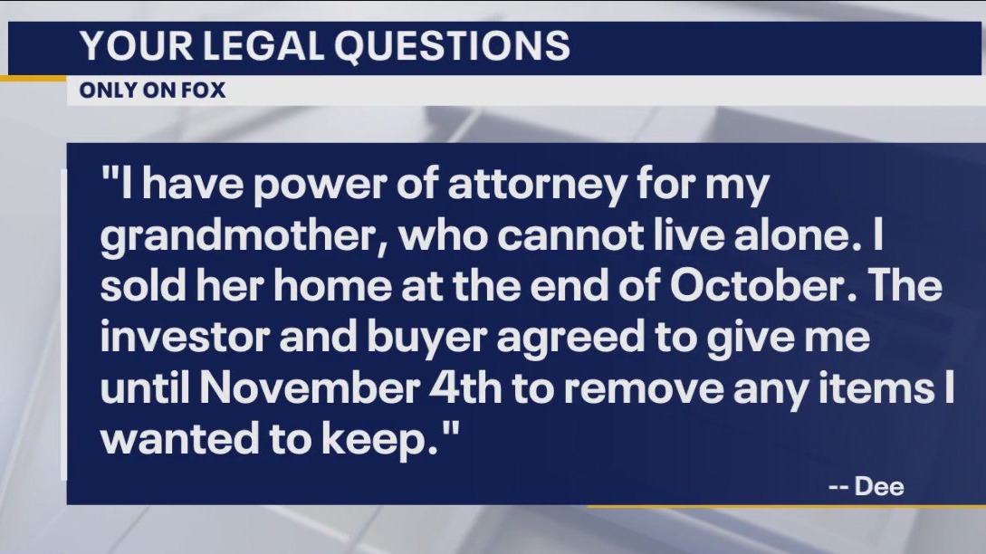 Your Legal Questions: Nov. 14, 2023