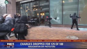 Inauguration Day rioting charges against 129 people dropped