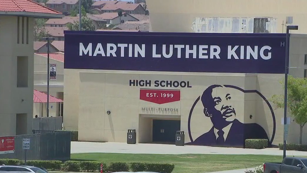 Parents get on HS campus to fight student