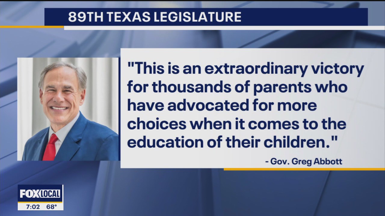 Texas House passed school voucher bill