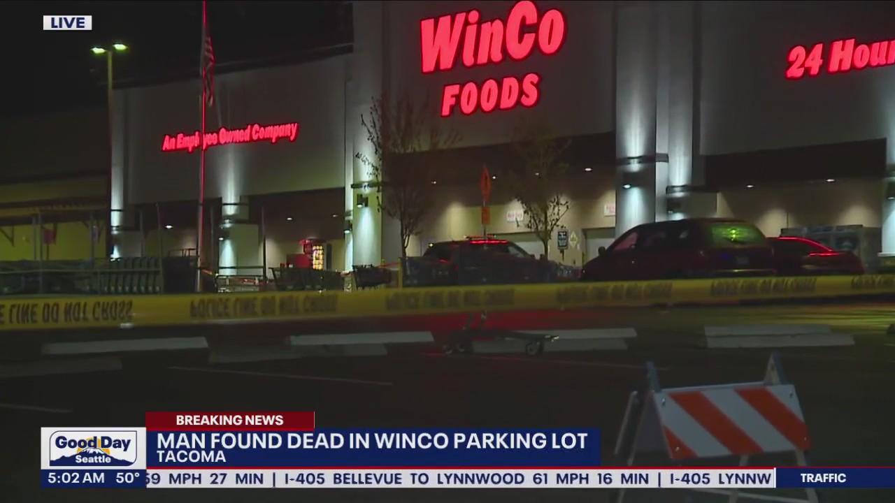 Police investigating homicide after man found dead in Tacoma WinCo parking lot