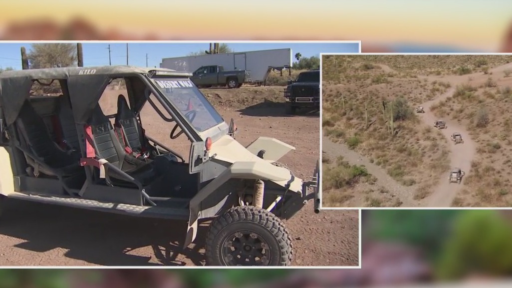 Desert Wolf Tours offers off-road adventures in the desert