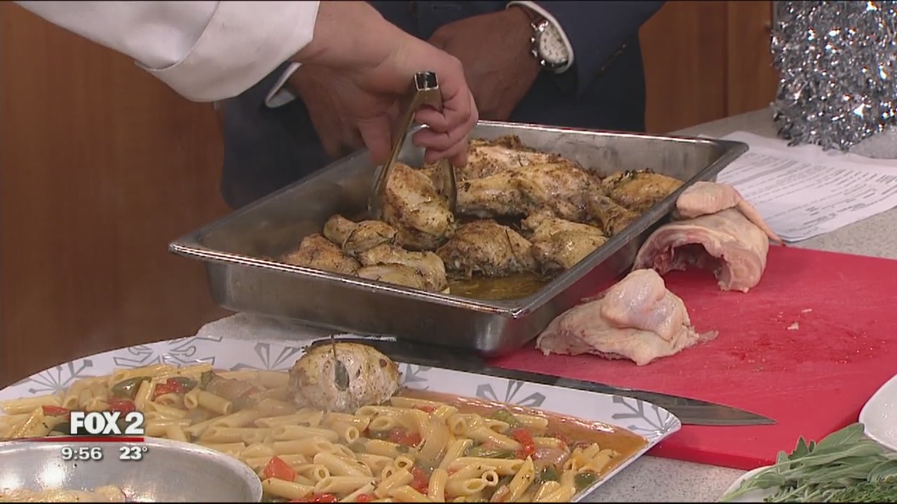 Como's Restaurant's chicken cacciatore recipe