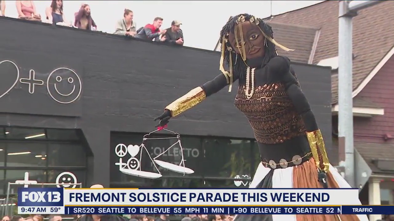 Fremont Solstice Parade happening Saturday