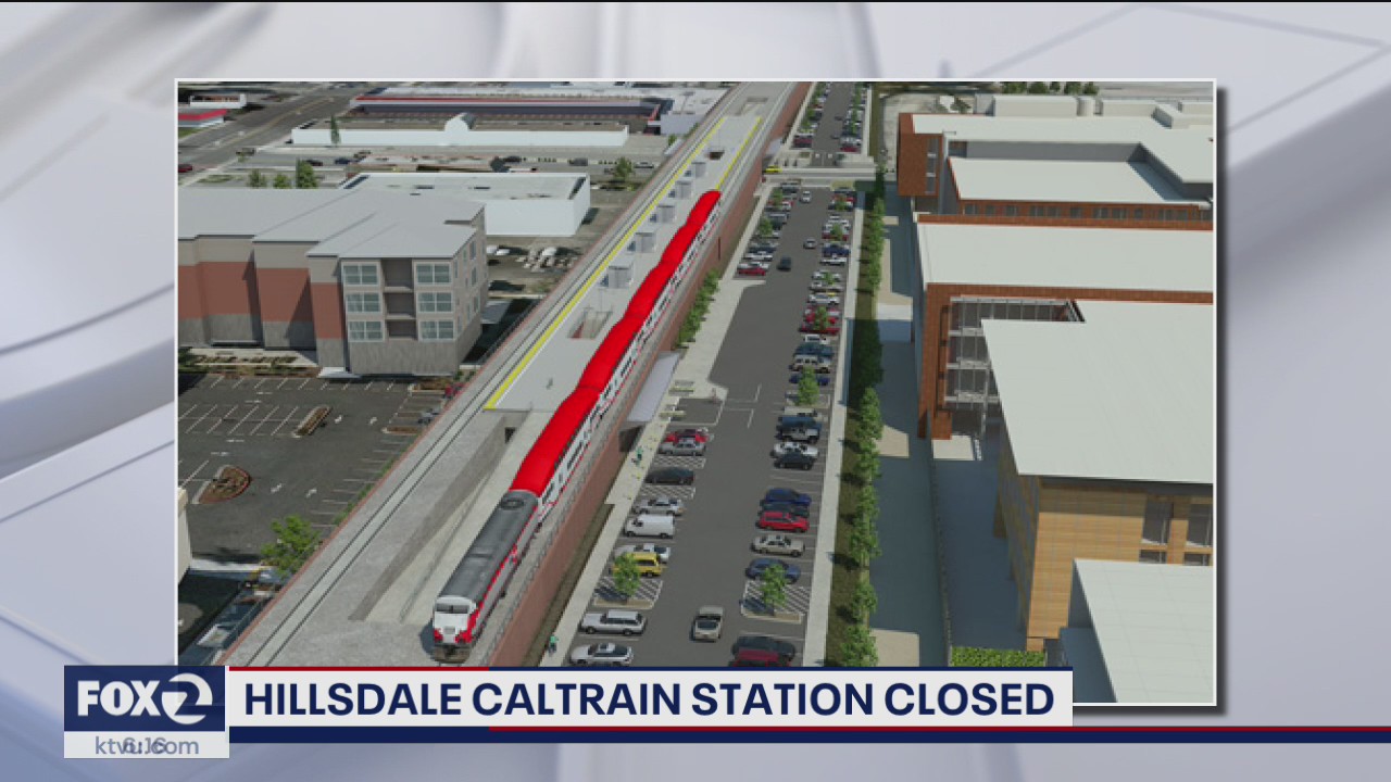 Caltrain closes Hillsdale train station for major rennovations