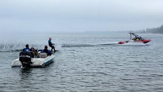 Water skiers enjoy warm holiday weekend in MN