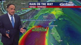 Tampa weather | Rain on the way Tuesday and Wednesday