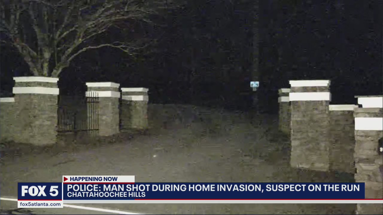 Suspect on the run after man shot during home invasion, police say ...