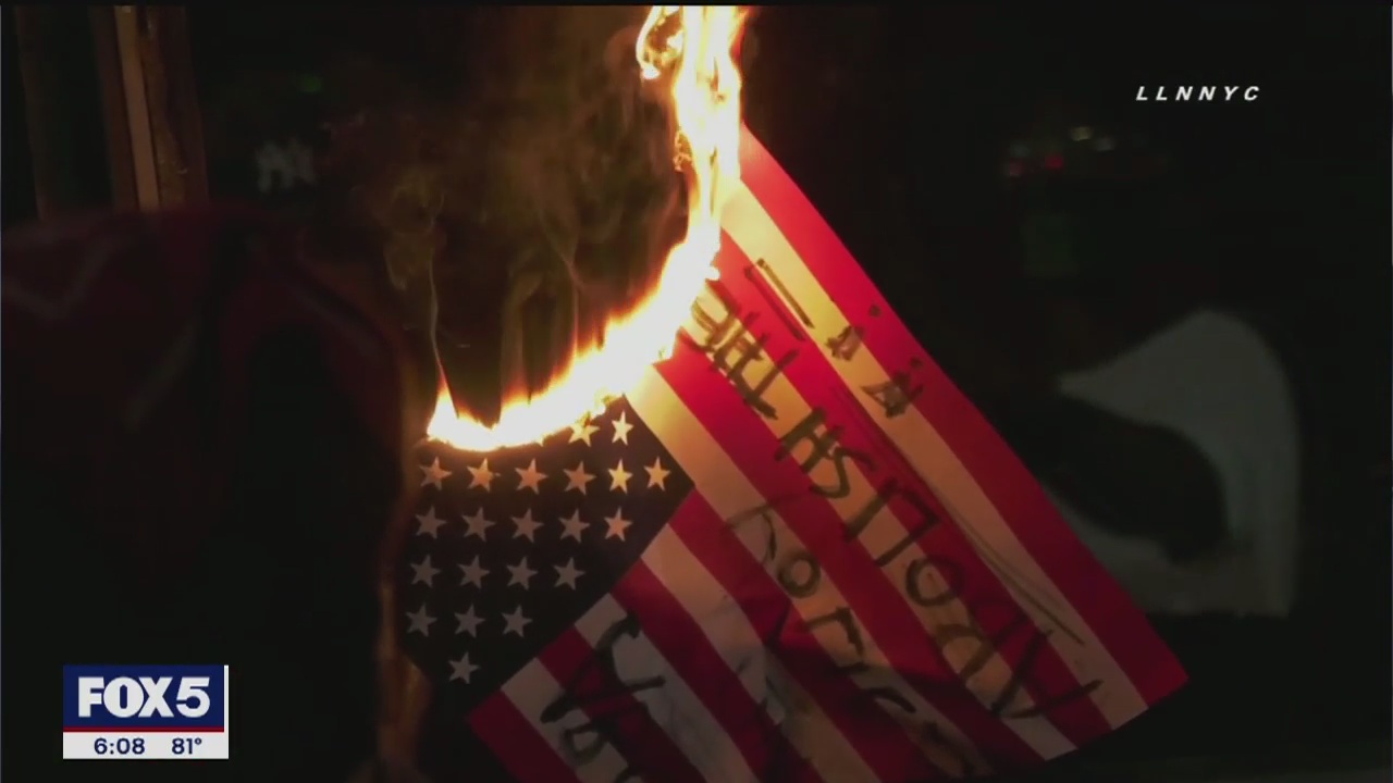 De Blasio, Shea promise that police, protesters will face consequences after night of violent protests in Brooklyn