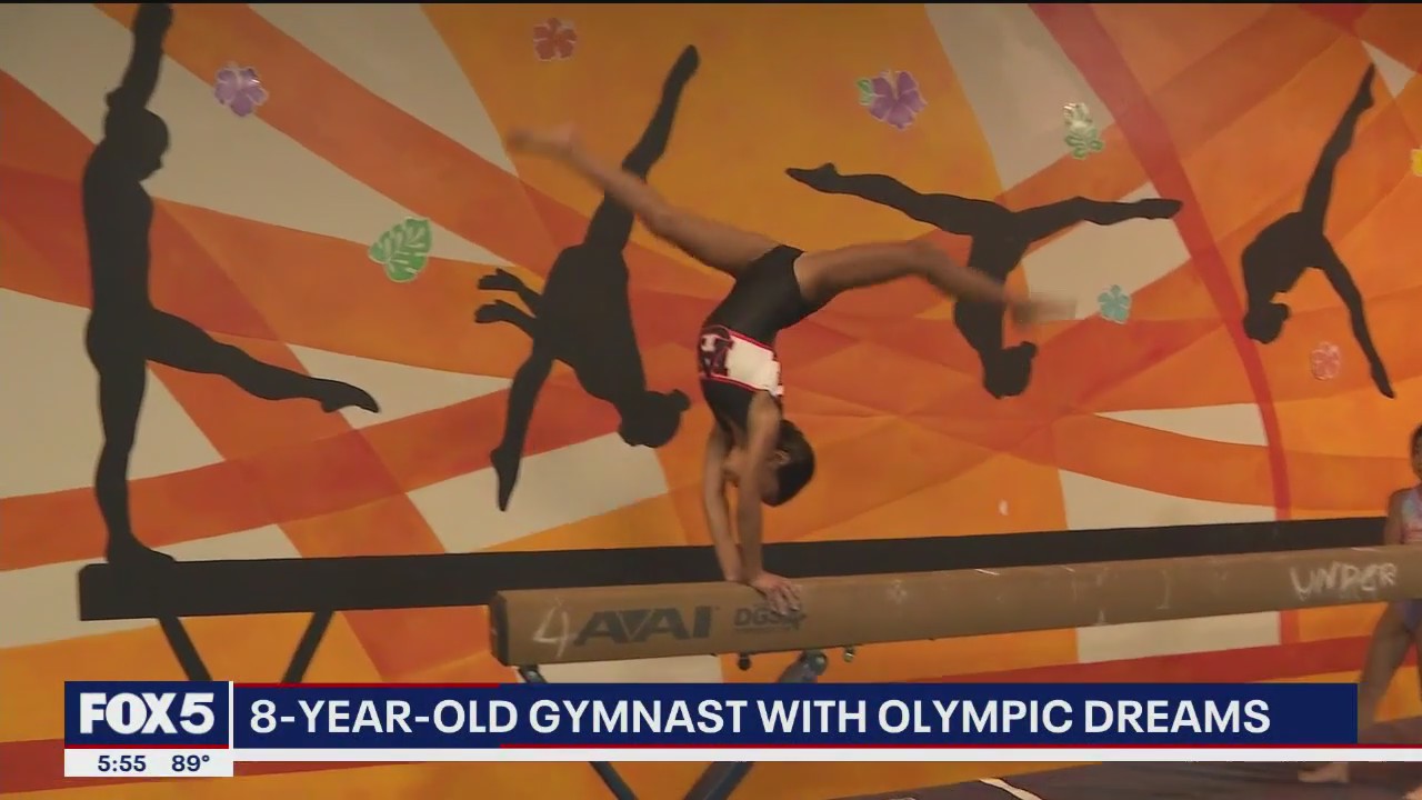 8-year-old Long Island girl among top 100 gymnasts in U.S.