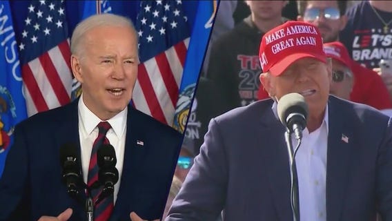 Trump deals with money problem; Biden campaigns out West