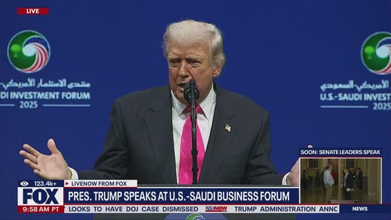 Trump speaks at U.S.- Saudi business Forum