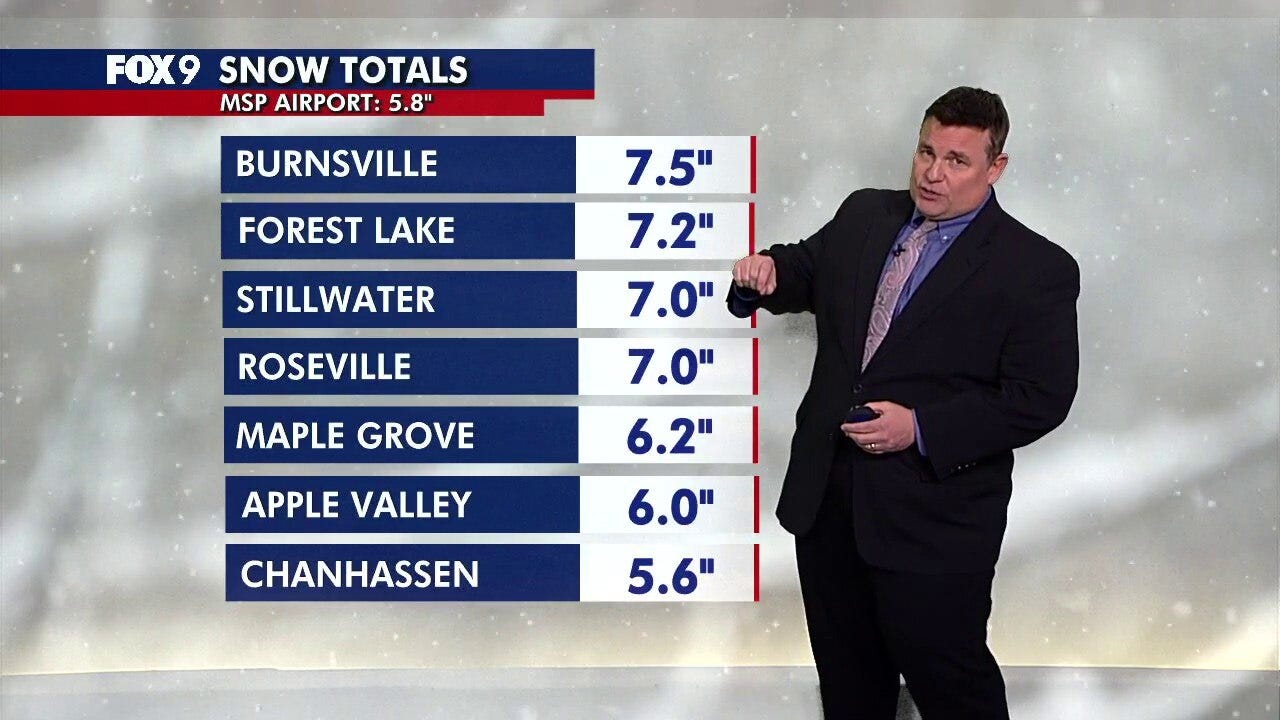 MN weather: Monday forecast update