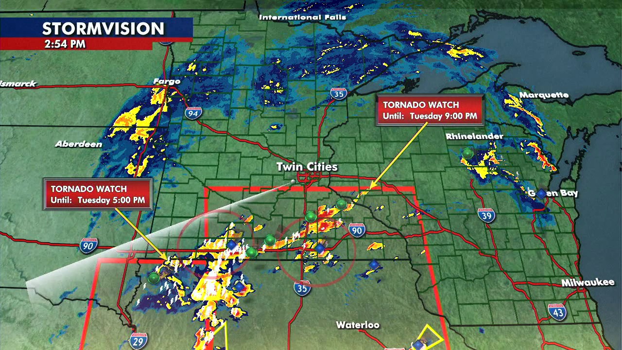Minnesota weather: Tracking severe weather [3p update]