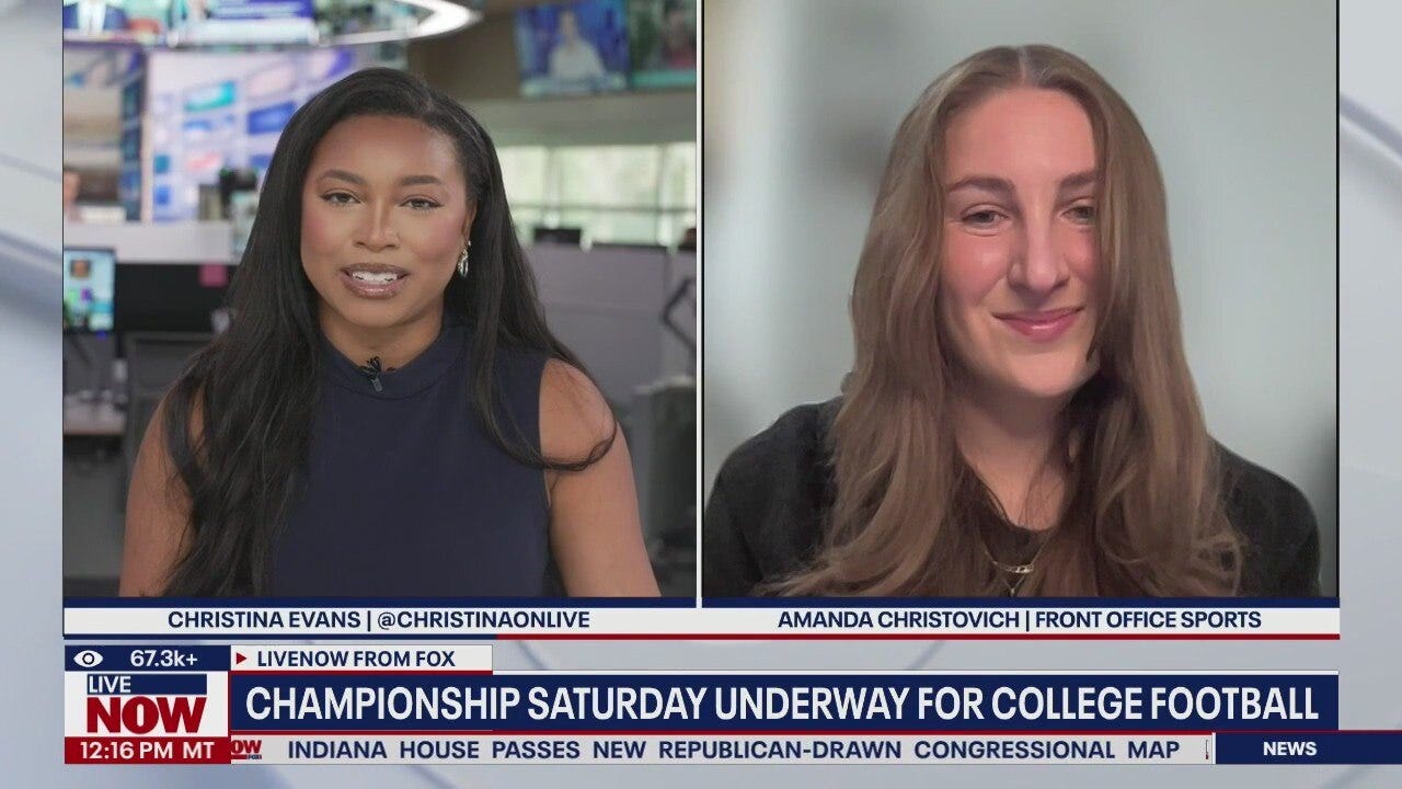 Championship Saturday underway for college football