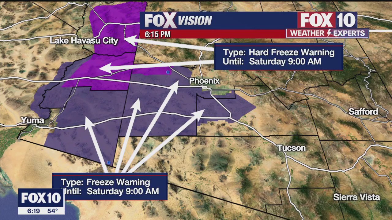 6PM Weather Forecast - 12/16/2022