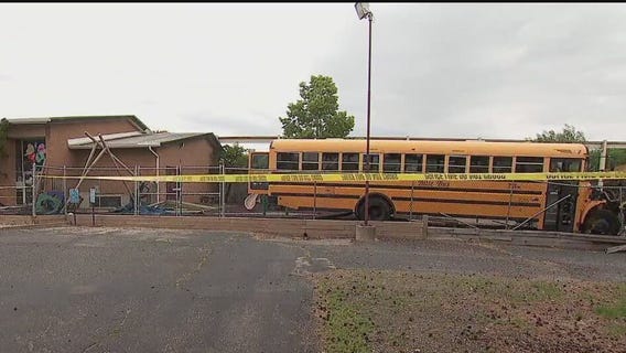 Minneapolis school bus crash injures 2 children