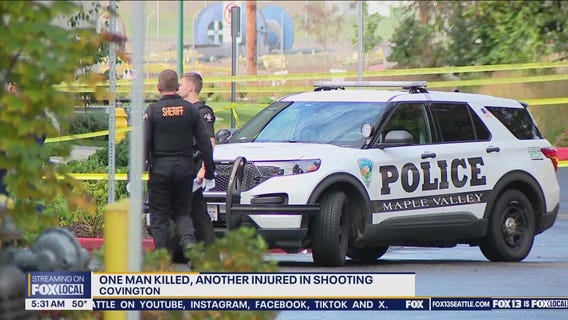 1 killed, 1 injured after shooting in Covington, WA
