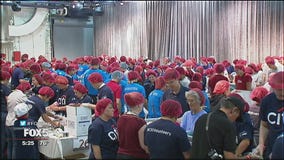 Day of service on the Intrepid