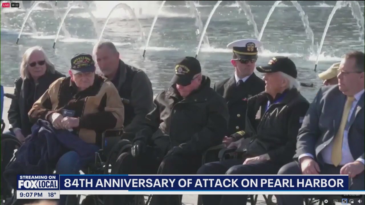 84th anniversary of attack on Pearl Harbor