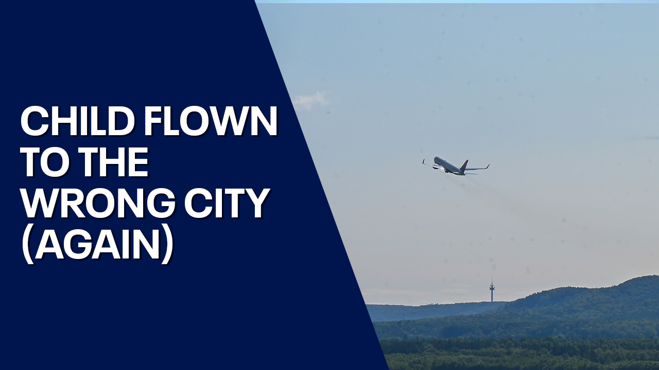 Flying teen ends up in the wrong destination