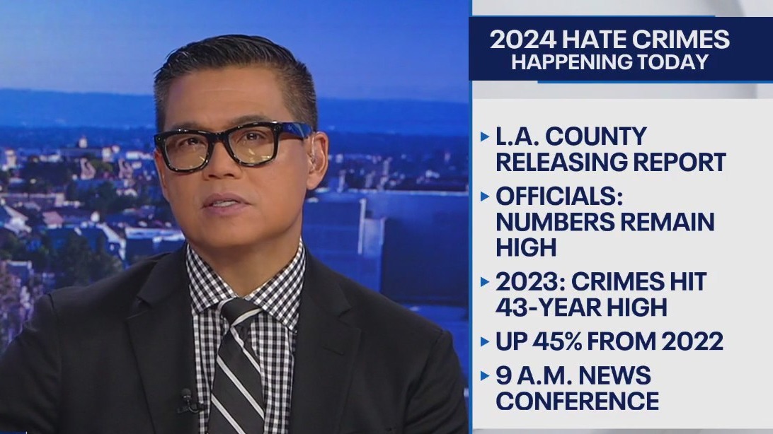 LA County records second-highest total of hate crimes in 44 years