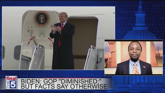 Biden says GOP diminished but numbers say otherwise