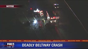 Beltway crash leaves one dead, one critically injured in Prince George's Co.