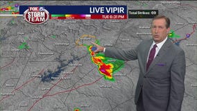 Tuesday evening forecast update