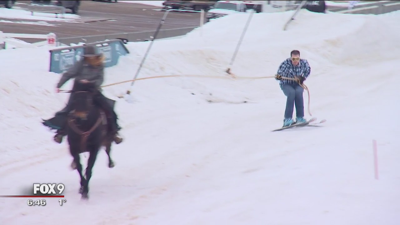 'Extreme horse skijoring' comes to Canterbury Park