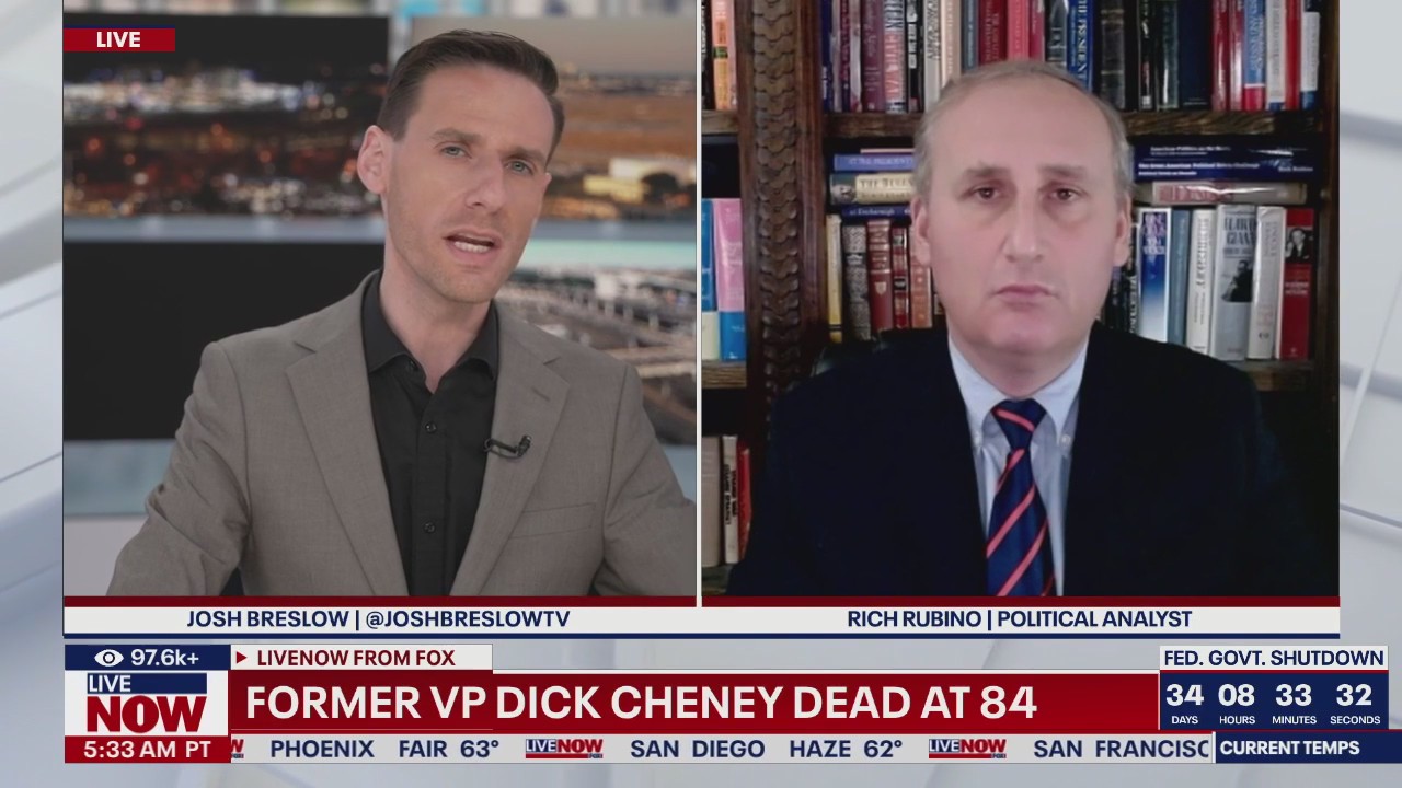 Former VP Dick Cheney dead at 84