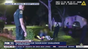 Viral ‘door kick challenge’ leads to  Florida teen arrests