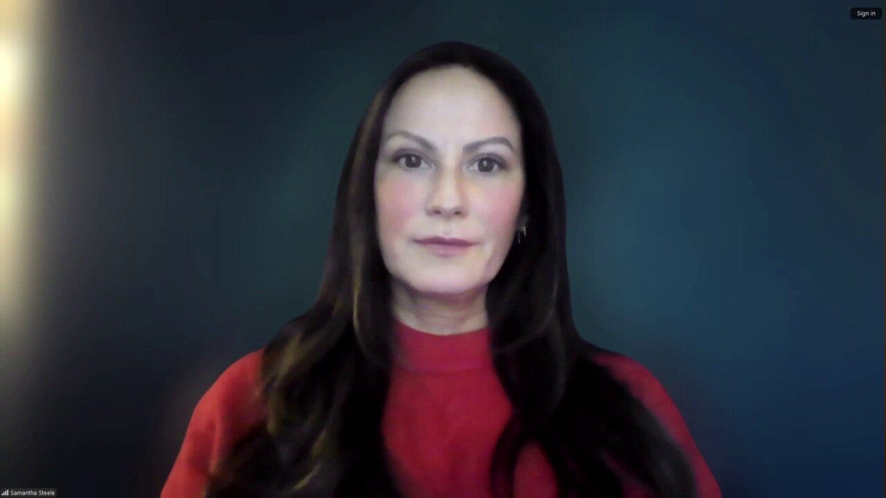 Samantha Steele says she did not offer job to political opponent