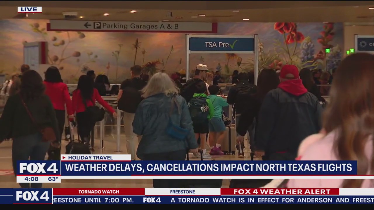 Weather, equipment outages impact North Texas fliers