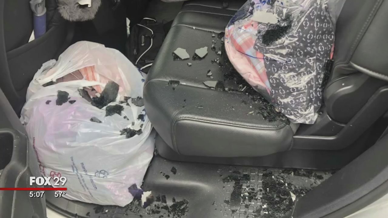 Cancer patient becomes smash-and-grab crime victim