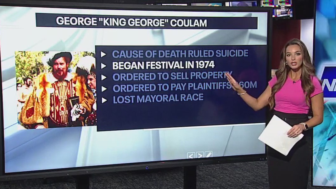 Legal troubles for late founder of Texas Renaissance Festival