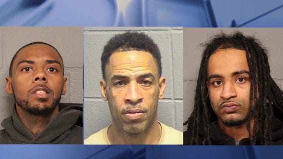 Drone busts 3 men stealing from moving freight train on Chicago's South Side