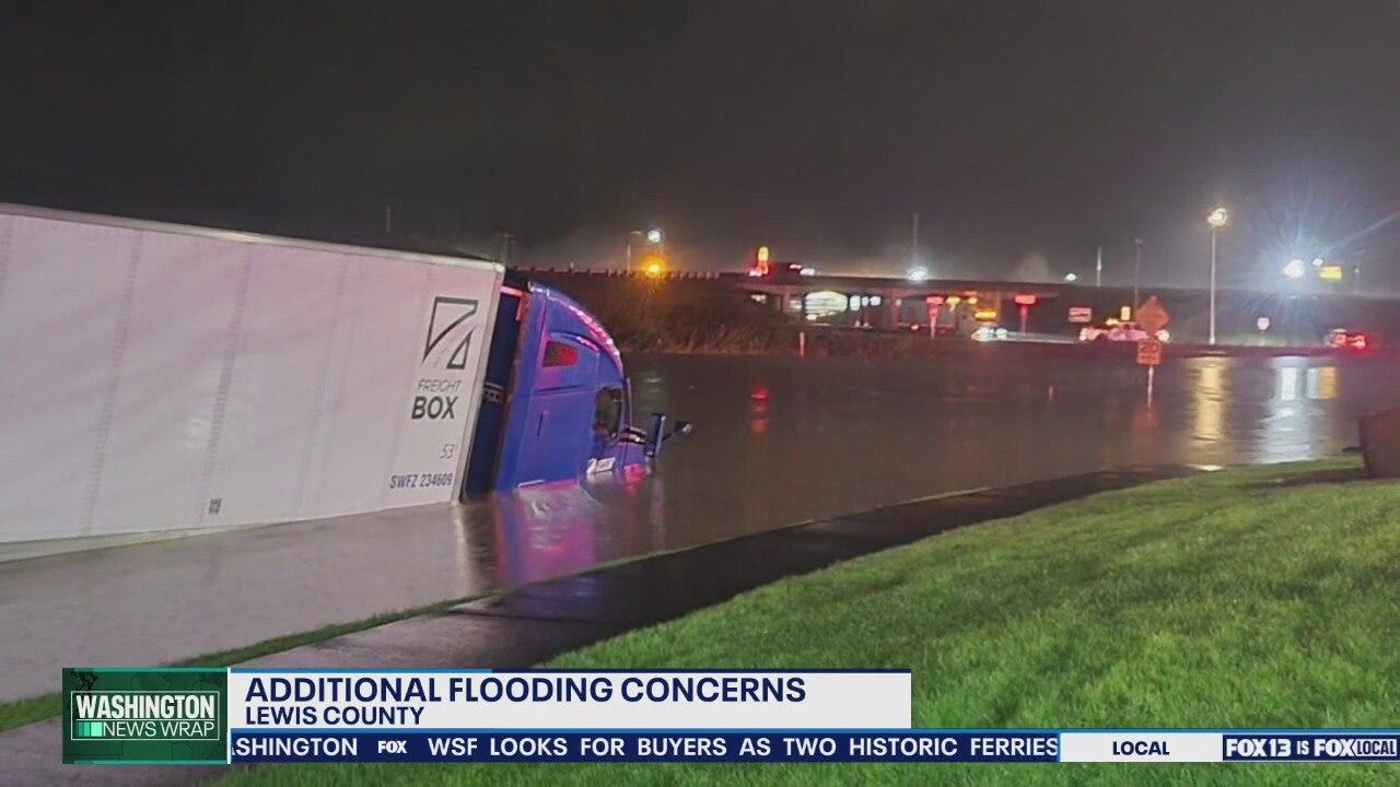 Lewis County, WA flooding impacts roads, safety