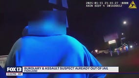 WA assault, burglary suspect already out of jail