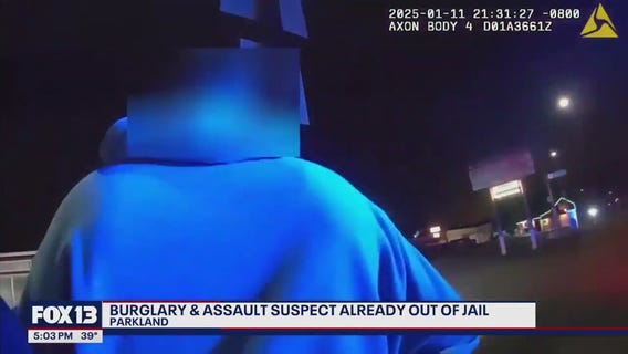 WA assault, burglary suspect already out of jail