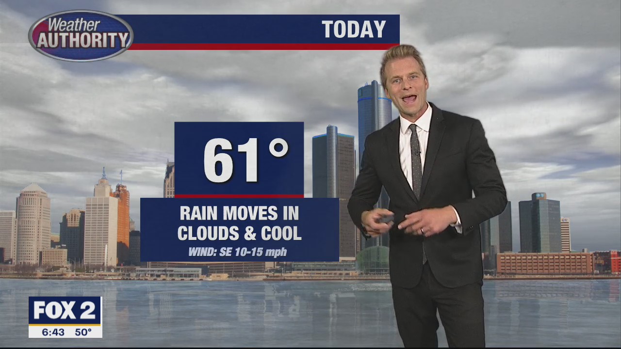 Rainy & cooler for a day! | FOX 2 Detroit