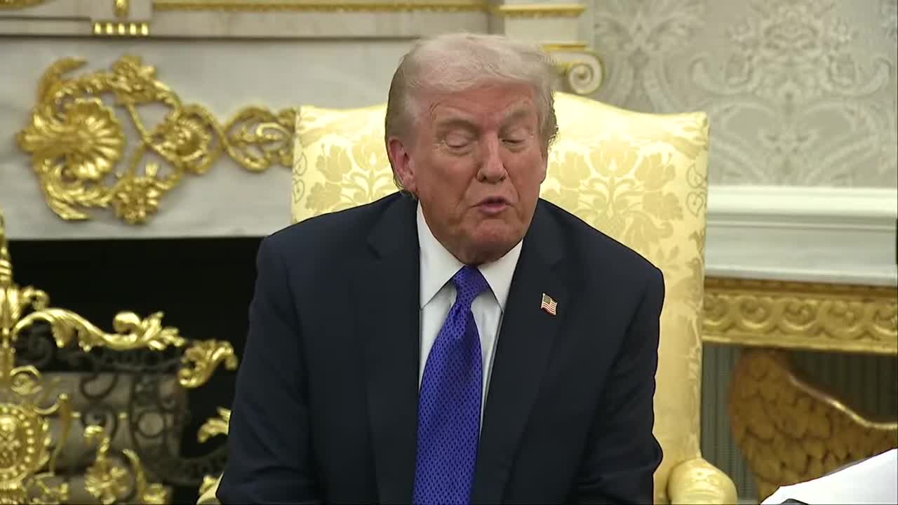 FULL: President Trump meets with NATO Secretary General Mark Rutte