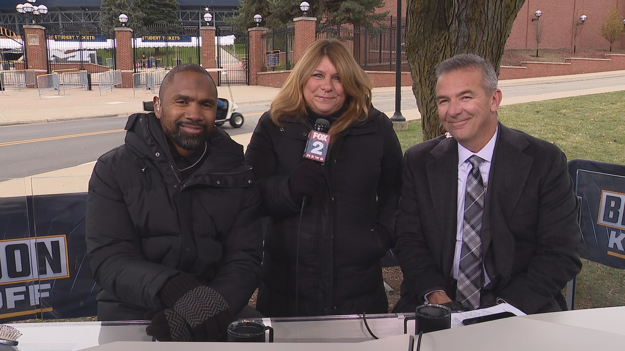 WATCH: Hammond with Woodson & Meyer previewing The Game on FOX 2