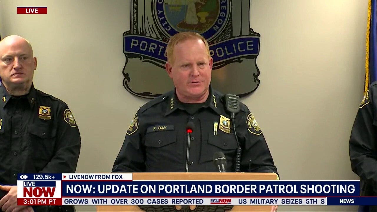 Portland Police update on Border Patrol shooting
