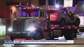 14-year-old boy found shot in car in Tacoma