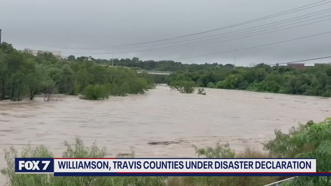 Williamson and Travis counties in disaster declaration